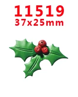 30 шт. плоское украшение из смолы ленты Рождество смолы pr11222 - Цвет: 11519