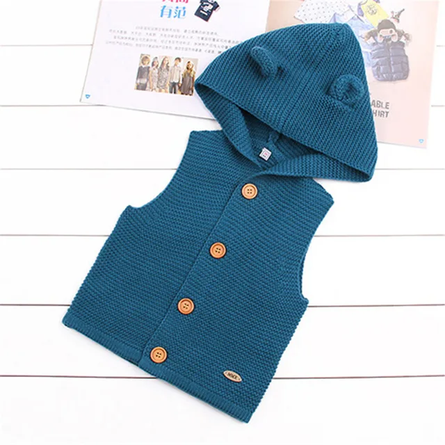 Wool Baby Jacket Spring Baby Boy Clothes Solid Baby Boy Sweaters