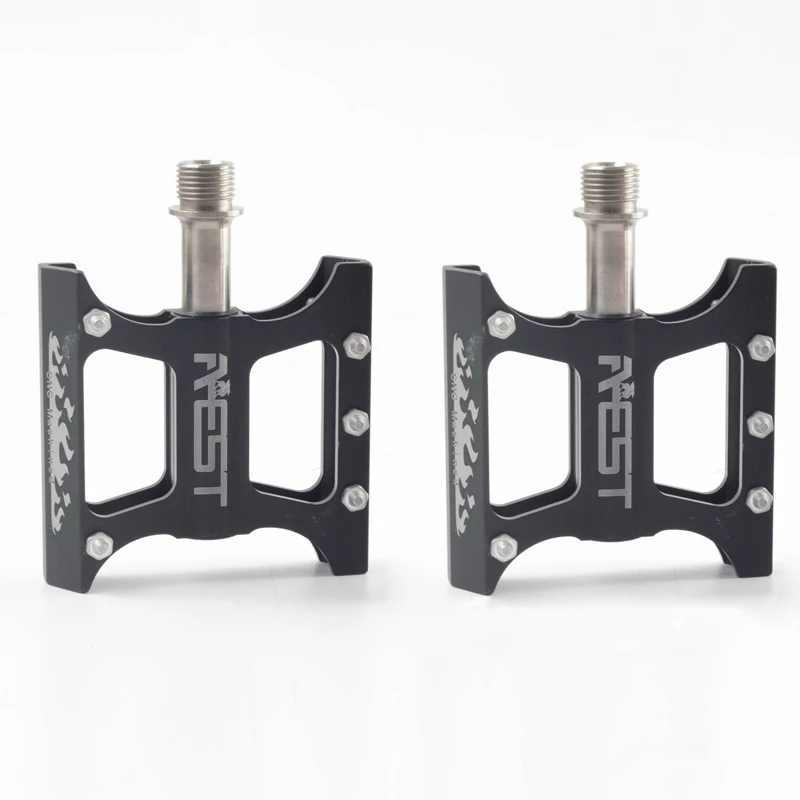AEST CNC горный велосипед Ti оси педали BMX mtb педаль 3 подшипника педали|Педаль