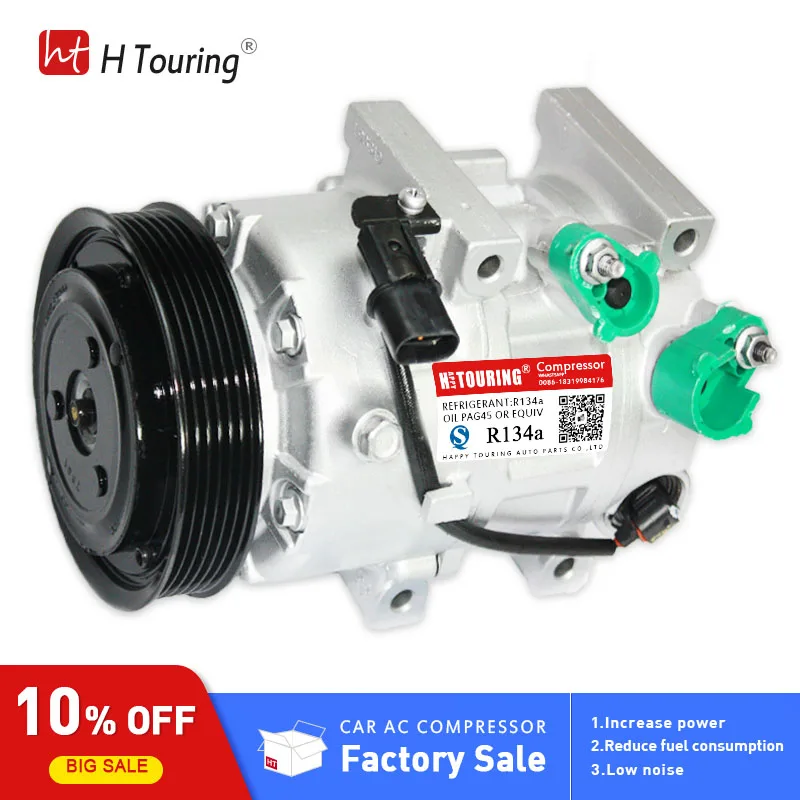 

For Kia AC Compressor For 11-14 Hyundai Sonata Optima Azera 2.0L 2.4L 977013R000 97701-3R000