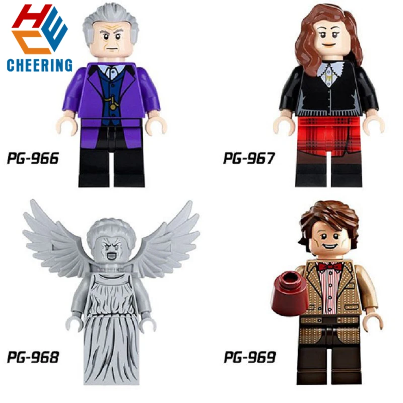 20Pcs Building Block Super Heroes Mysterious Doctor Who Dr. Assistant Weeping Angel Christopher Gift For Kid Toy PG8038
