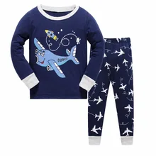 Boys Pajamas Set Cartoon kids Sleepwear Girls cute Home pajamas Children Pajamas Set Bear pattern Girls