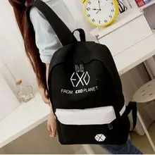 2017 nouvelles femmes Coloré Toile Sacs À Dos Sacs À Dos Hommes Étudiant Sacs D’école Pour Fille garçon Casual Voyage EXO sacs Mochila B140
