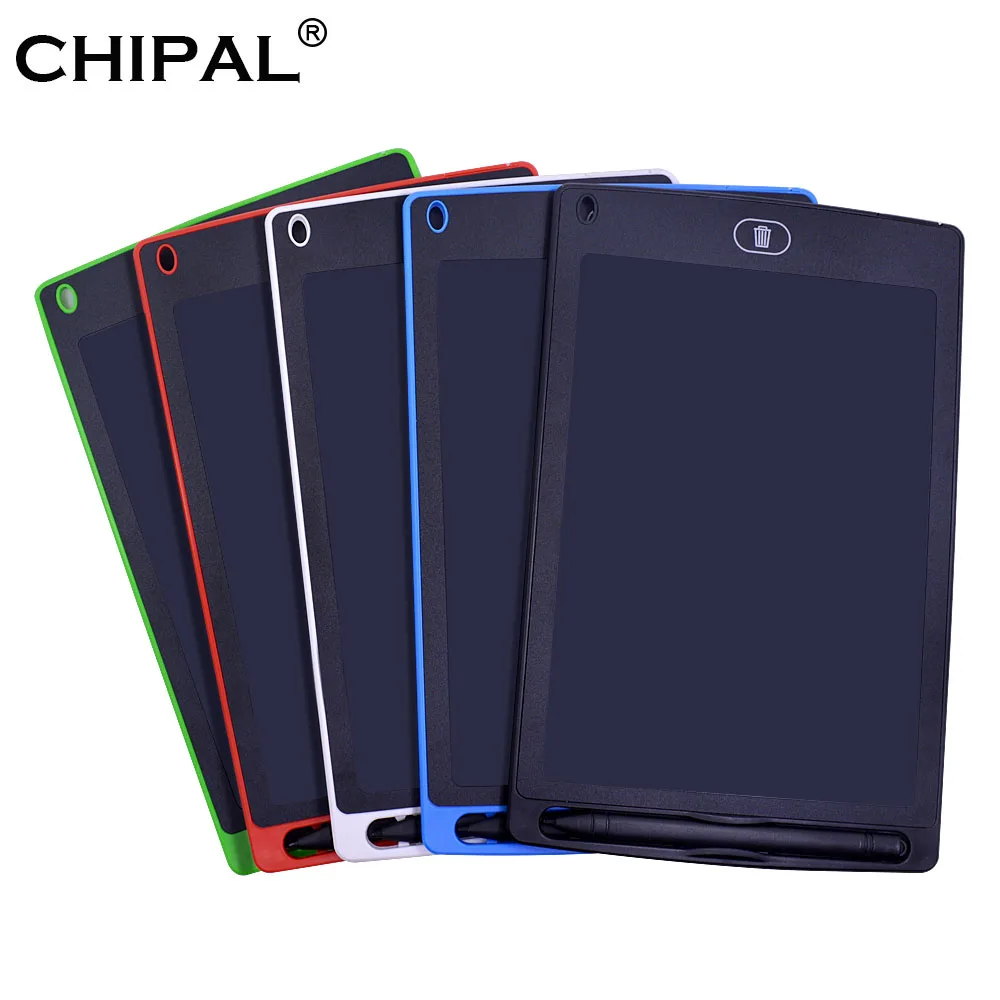 CHIPAL Smart 8,5 дюймов ЖК-планшет для письма цифровые графические планшеты для рисования электронная доска для рукописного ввода+ ручка для детей