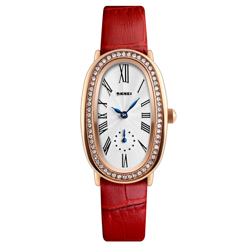 

Simple Leather Belt Diamond Lady Fashion Quartz Watch 2018 New Moment Sport Wrist Clock Top Brand Luxury A46 Z