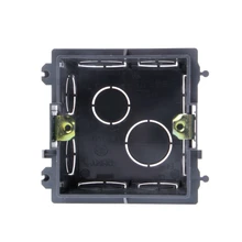 86-Type PVC Junction Box Wall Mount Cassette For Switch Socket Base