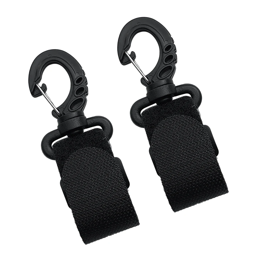 2pcs Durable Kayak Paddle Clip Oar Holder Canoe Boat Paddle Oar Carrier Black Kayak Accessories 