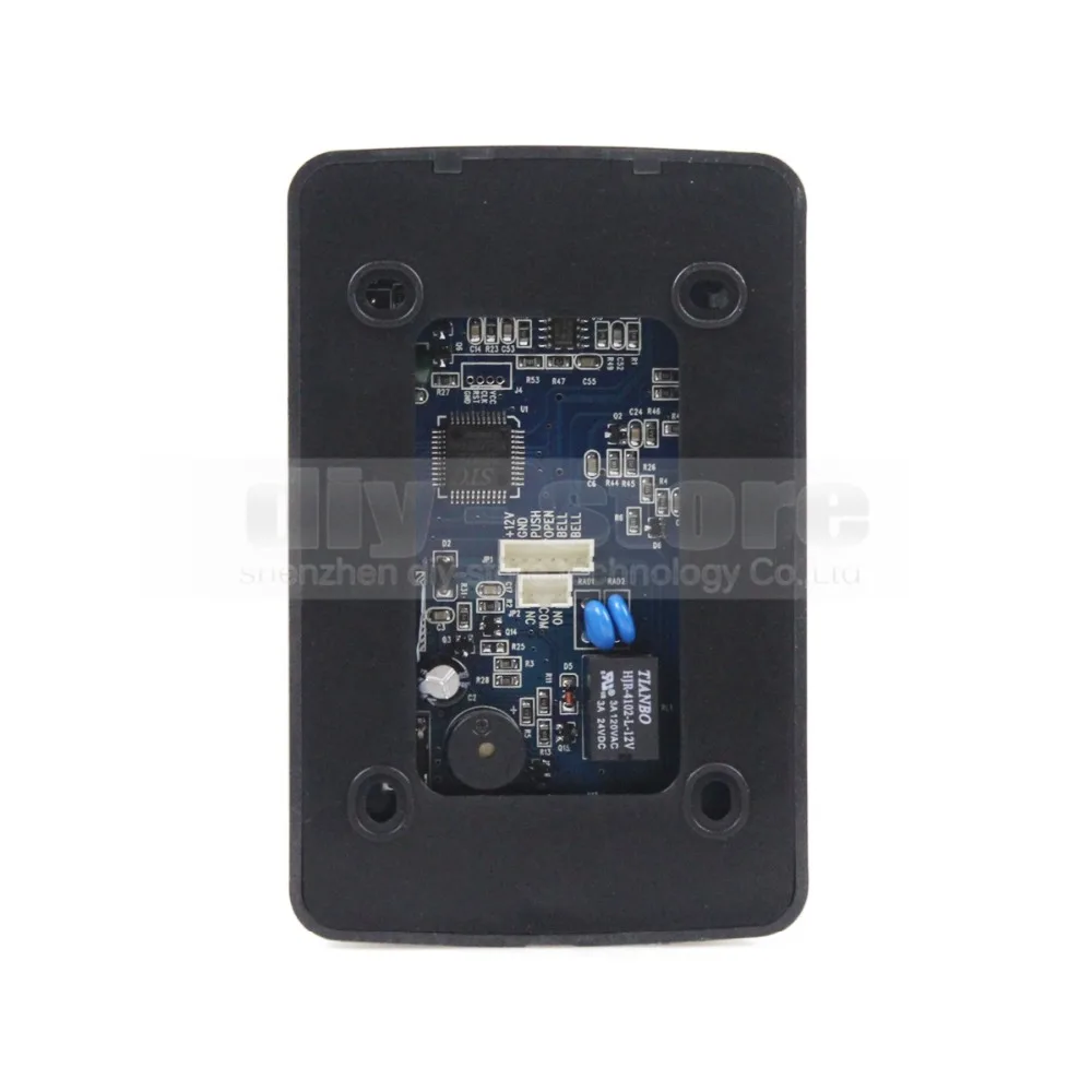 DIYSECUR 125 кГц RFID Пароль Клавиатура система контроля допуска к двери с электронным