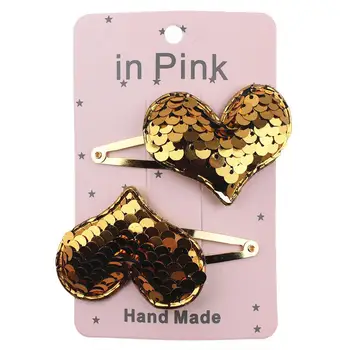 

Children's Hairpin Headwear - Pentagram Heart Shaped Crown BB Clip Baby Hair Accessories A Variety Of Headwear