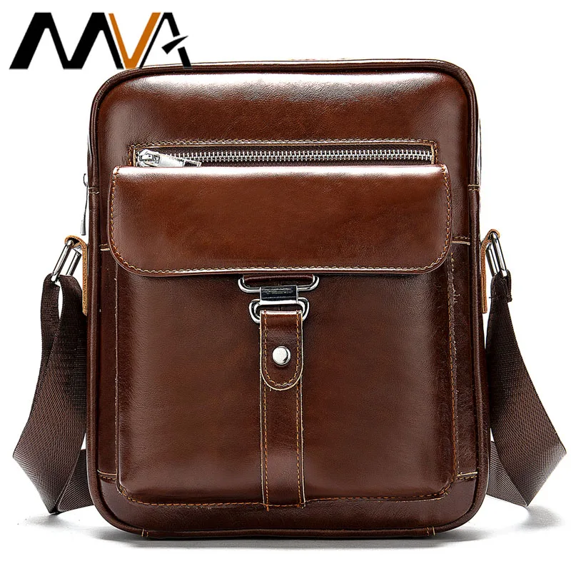 

MVA Men's Shoulder Bag Business Genuine Leather Messenger / Crossbody Bags for Men Casual Men's Summer Bag Male Handbag bolsos