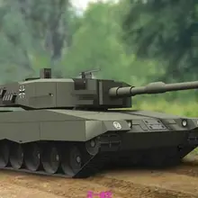 Немецкий леопард 2 Танк автомобиль бумажная модель «сделай сам» головоломка руководство колесница Военная игрушка ручной