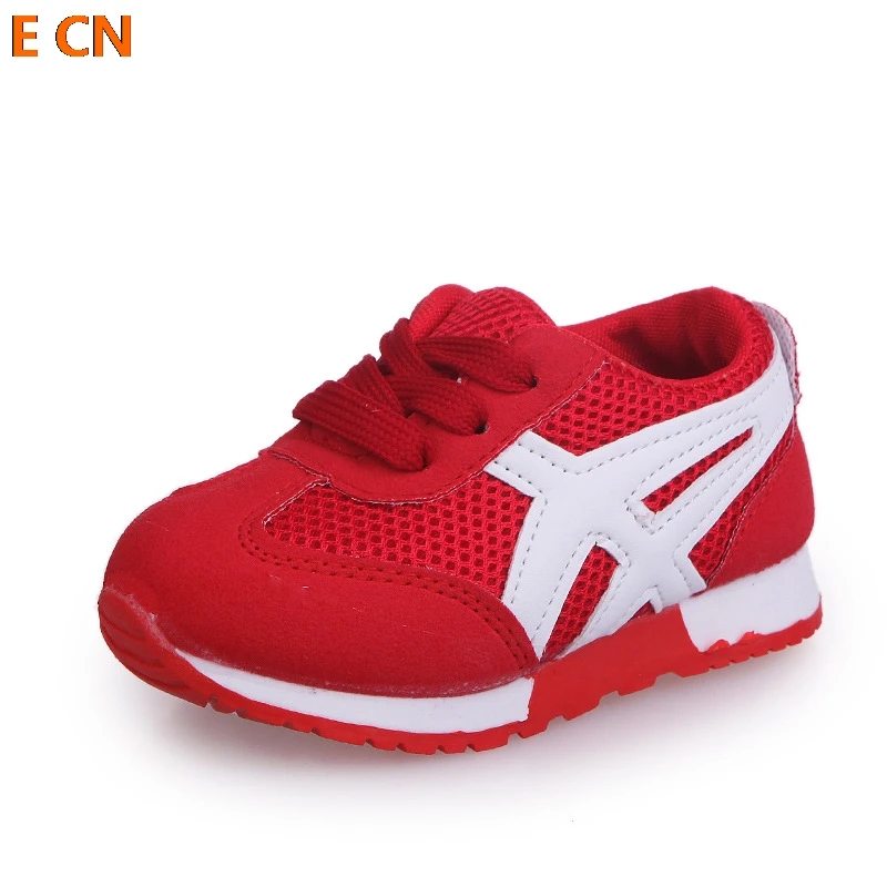 

E CN tennis infantil kids Sneakers casual Breathable Girls Boys Sport flat casual Shoes Fashion Kids Mesh Sneakers