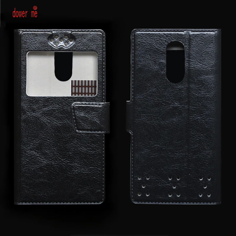 dower me Hot Sale Single View Window Flip PU Leather Case Cover For Itel A44 Smart Phone | Мобильные телефоны и