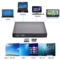 USB 2,0 Портативный внешний Ultra Скорость автомобиль CD/DVD плеер автомобиля диск MP5 Плеер Для IMac/MacBook Air/Pro настольных ПК