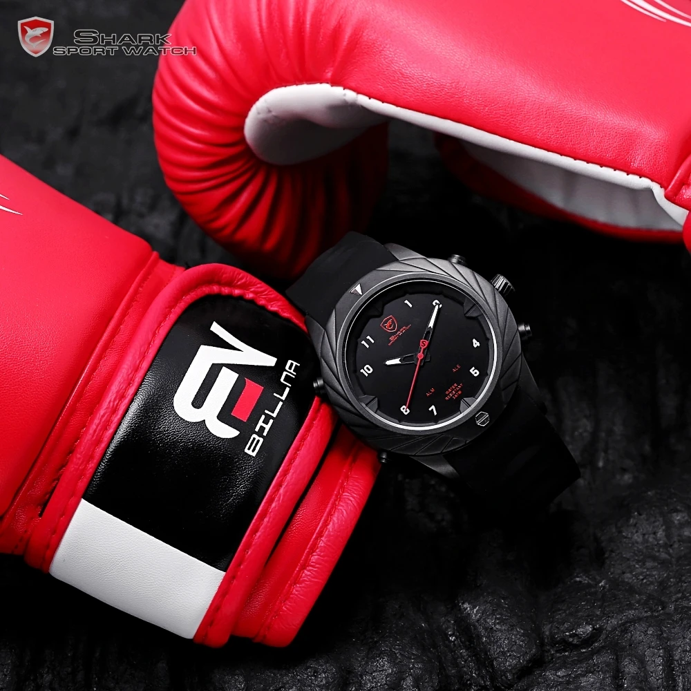 Graceful Shark Sport Watch Creative Design Black LED Analog Quartz Auto Date Day Silicon Strap Mens Digital Wrist Watches /SH577 Graceful Shark Sport Watch Creative Design Black LED Analog Quartz Auto Date Day Silicon Strap Mens Digital Wrist Watches /SH577