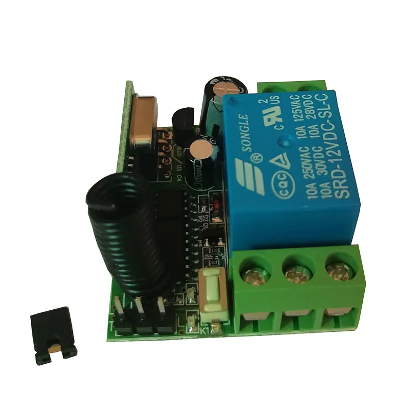 DC12V 24V 1CH 1 CH 10A беспроводной переключатель системы дистанционного управления