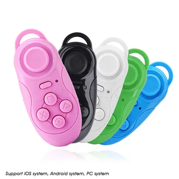 

kebidu Mini Gamepad Bluetooth Gamepads Game Controller Joystick Selfie Remote Shutter Wireless Mouse For iOS Android Smartphone