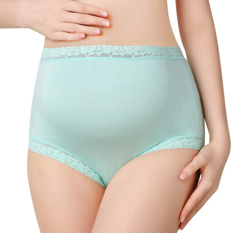 Women Cotton Model Panty High Waist Breathable Trigonometric Panties Female Underwear Body Shaping Briefs 2019 Plus Size