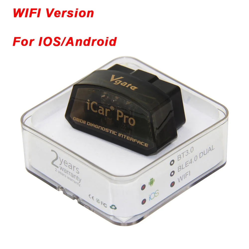 Vgate iCar Pro ELM327 V2.1 OBD2 Bluetooth/wifi сканер для Android/IOS ELM327 V2.1 Easydiag OBD OBD2 автомобильный диагностический инструмент