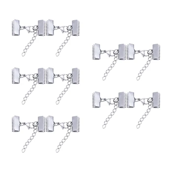 

MJARTORIA 2020 Stainless Steel Jewelry Findings Lobster Clasp Tail DIY Making Chain Necklace Extension Chain Clip Buckle