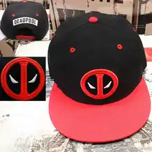 2016 new Fancy Fantasy Anime Comic Marvel Deadpool Hip Hop font b Snapback b font Summer
