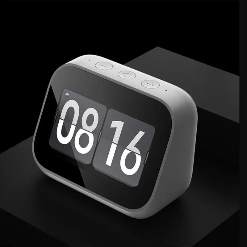 Колонка Xiaomi AI с сенсорным экраном Bluetooth 5 0 цифровой дисплей будильник Wi Fi