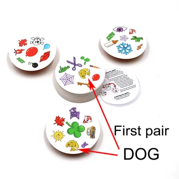 

spot game English version for kids like it family party fun cards game board game