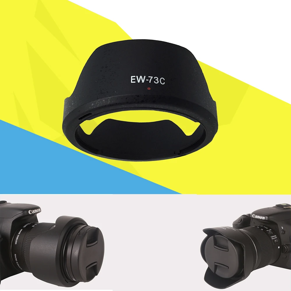 Camera Accessories EW 73C ew73c Camera Lens Hood Shade For Canon EF S 10 18mm f/4.5 5.6 IS STM