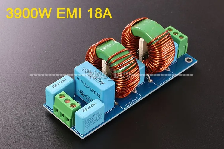 Высокочастотная плата фильтра мощности EMI 18A 3900 Вт Наборы сделай сам для