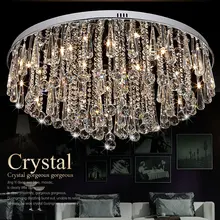 Led font b ceiling b font light living room lights crystal lamp luxury fashion brief modern