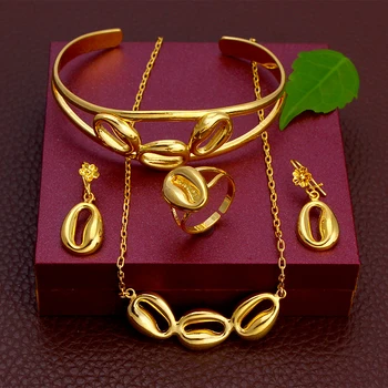 

Fansheng hot selling Ethiopia baby brave health anniversary gift jewelry sets