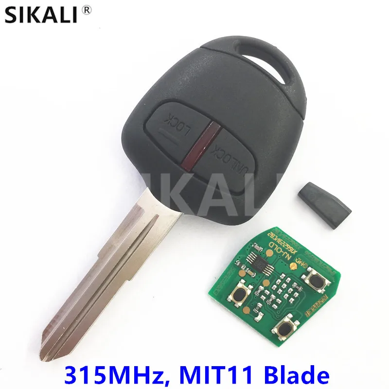 Car Remote Key 315Mhz for Outlander Montero Pajero L200 Shogun Triton