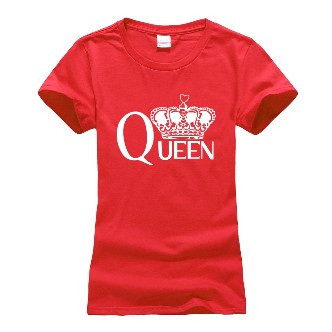 Модная футболка с принтом королевы, для фитнеса, harajuku, брендовая, женская, повседневная, хлопковая футболка для девушек, женская одежда, футболка, kawaii, топ, футболка