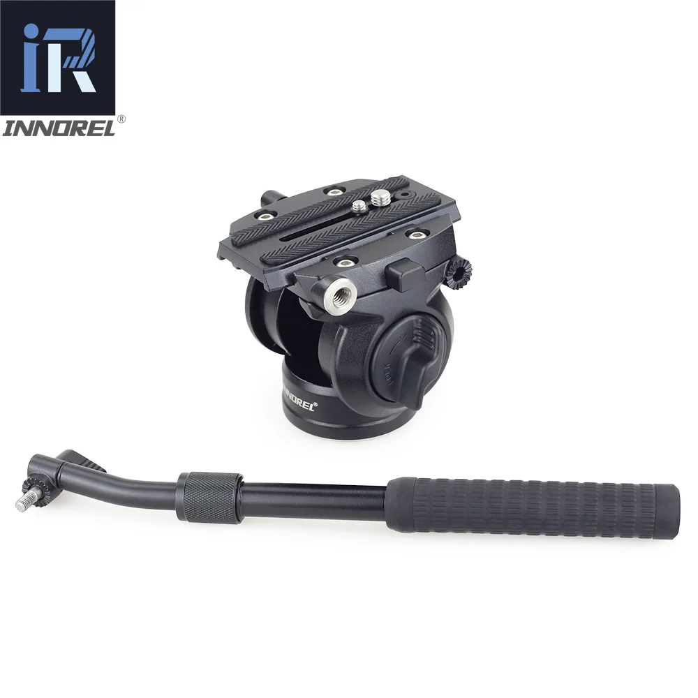 INNOREL H70B штатив монопод Глава DSLR видео Manfrotto 501PL наблюдения за птицами 8 кг нагрузки