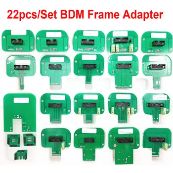 

22pcs full BDM Frame Probes Adapter LED BDM Frame ECU RAMP Adapters For Ktag KESS V2 BDM100 Fgtech KTM Dimsport BDM Probe Set