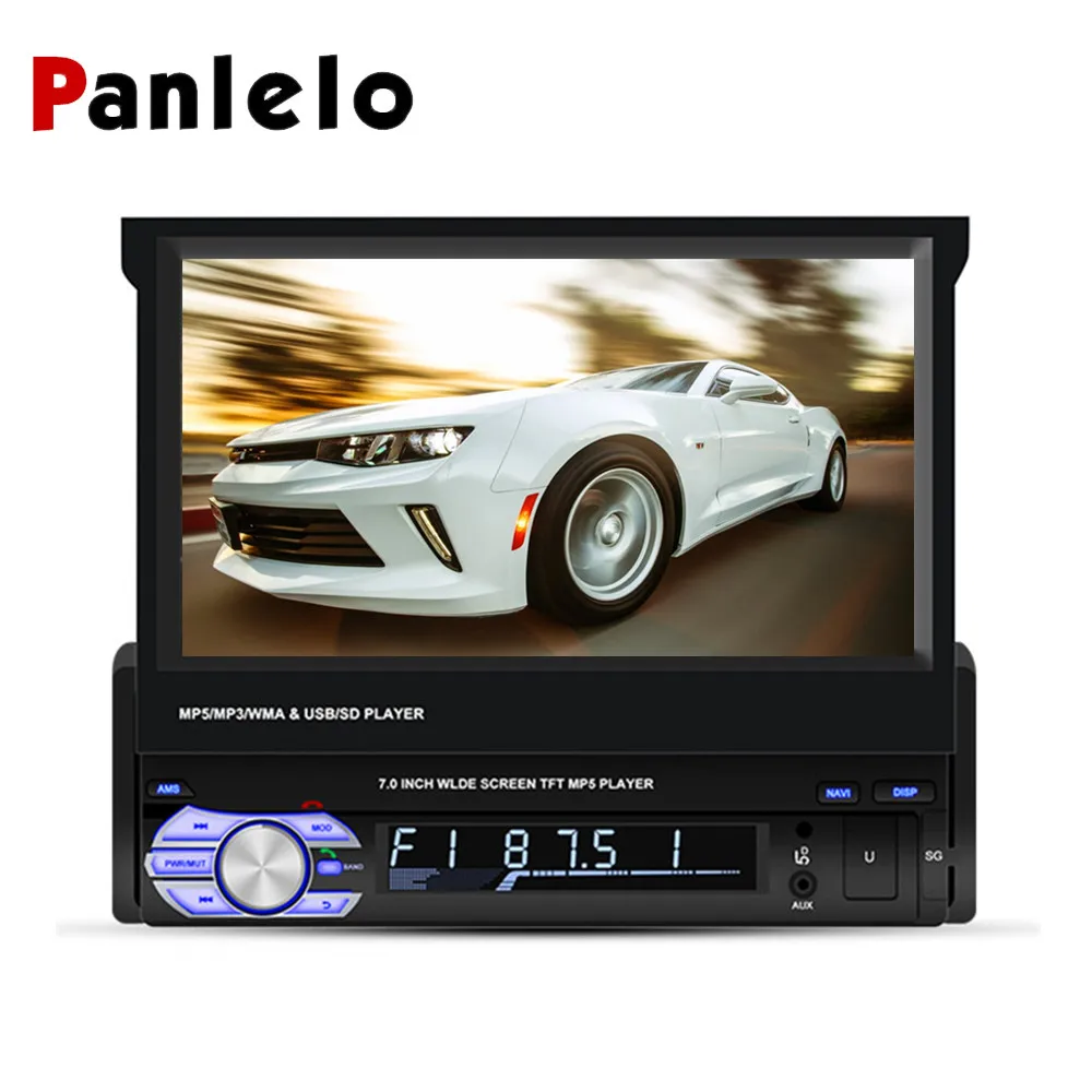 Sale Panlelo T2 1 Din Android Car Stereo 7 inch 1G 16G Quad Core Audio Player 1080HD Touch Screen GPS Navigation Audio Radio 1 din 0