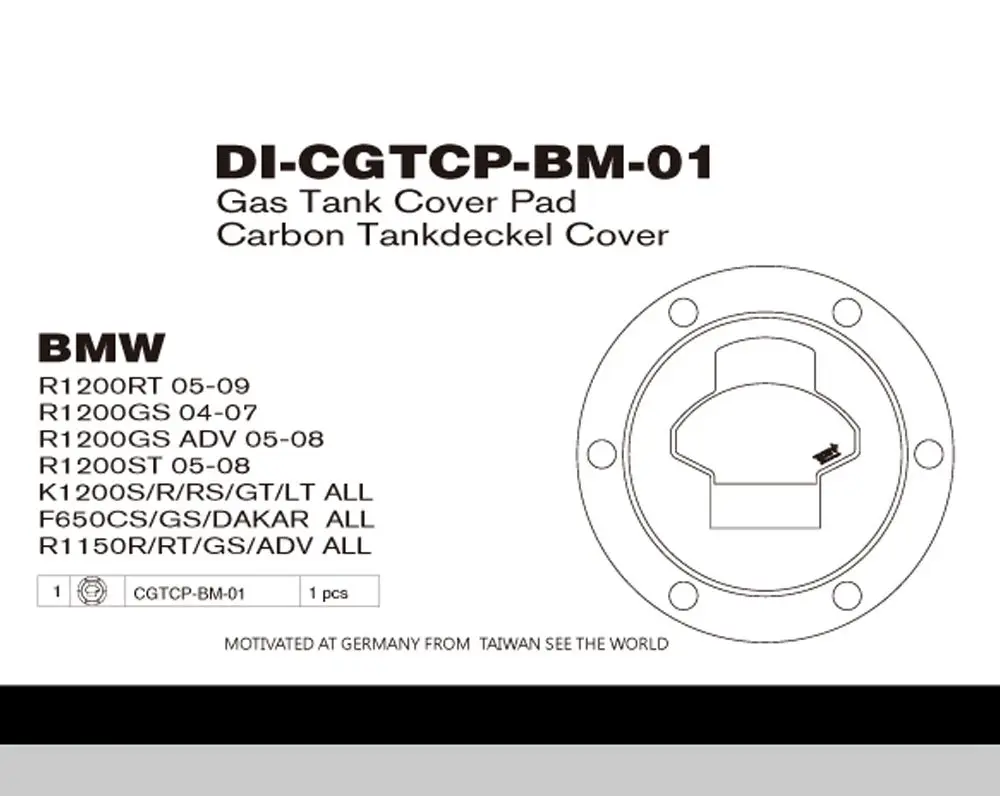 Углеродное волокно мотоциклетные мазут газ Кепки крышка наклейка Стикеры протектор для BMW R1200GS R1200RT R1200ST K1200S F650GS R1150R F650