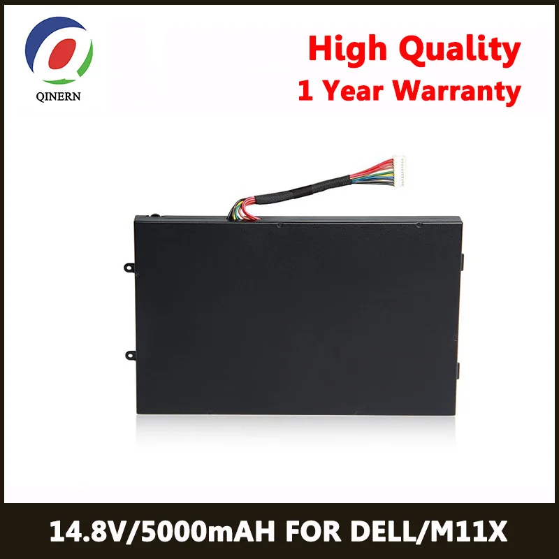 

5000mAh 14.8V M11X Battery Laptop Battery for Dell Alienware M11x M11xR2 M11xR3 M14x M14xR2 P06T P06T001 P06T002 P06T003 P18G
