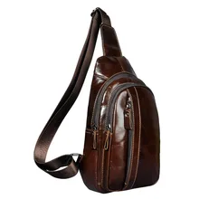 Высококачественная Мужская сумка из натуральной воловьей кожи в винтажном стиле, сумка на плечо, сумка через плечо XB010