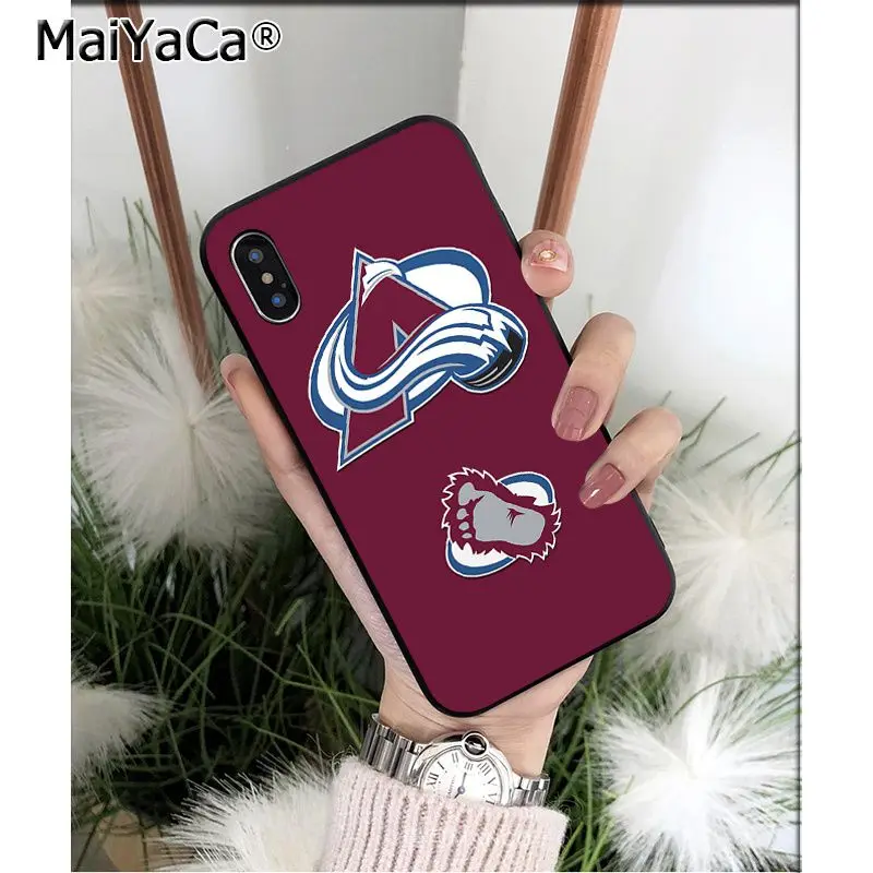 MaiYaCa Colorado Avalanche Силиконовый ТПУ мягкий черный чехол для телефона для iPhone 8 7 6 6S Plus 5 5S SE XR X XS MAX Coque Shell - Цвет: A13