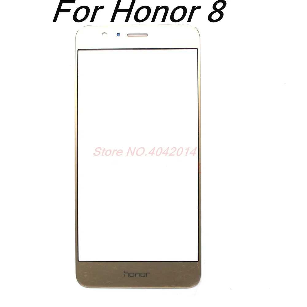 

New Original Outer Screen Front Glass Cover LCD Touch Screen Lens For Honor 8 FRD-AL00/DL00 Replacement Parts