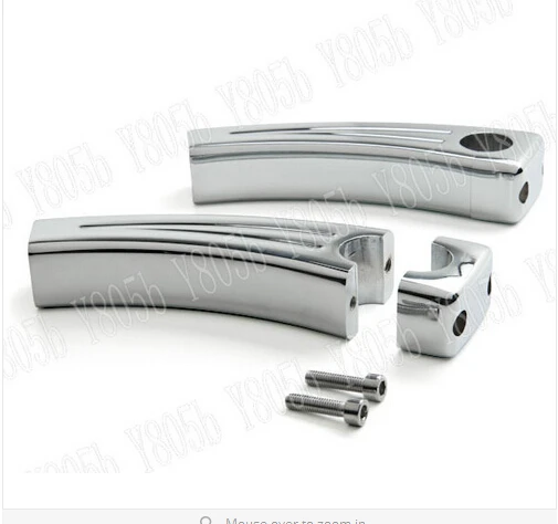 Хром 1 &quot25 мм руль 5 5&quot стояки для Yamaha VStar 400 650 1100 1300 Virago Xv 250 535 750 Road Star Custom Chopper|handlebar
