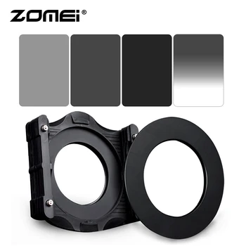 

Zomei 150*100mm ND2 + ND4 + ND8 Square LEE filter + GND ND4 + 67 / 72 / 77 / 82 / 86mm Ring Adapter + Cokin Z LEE Hoder System