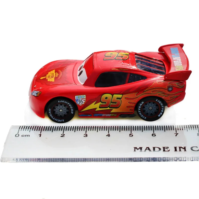 Disney «Тачки» № 95 Mack грузовик+, без рамки, с изображением маленькой машины Lightning McQueen Металл игрушечных автомобилей для детей 1:55 Свободные Фирменная новинка на