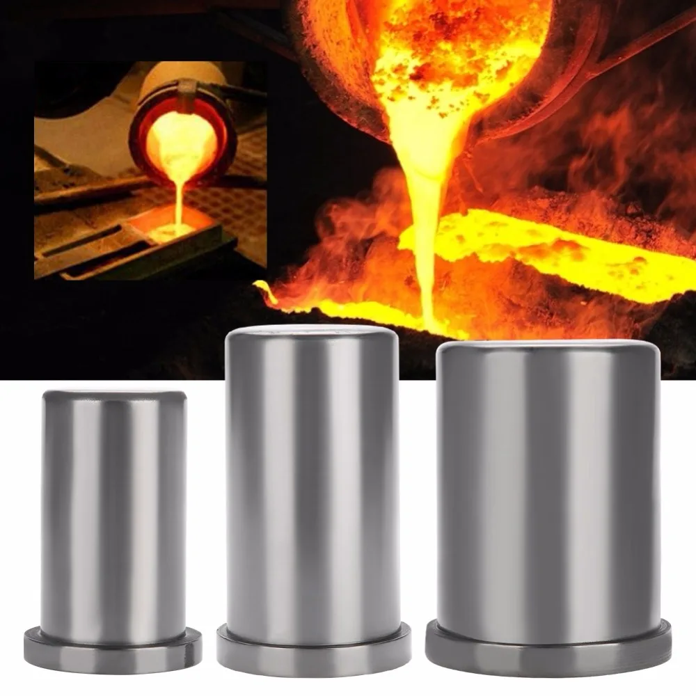 

Jewelry Tools Graphite Crucible Metal Melting Gold Silver Scrap Furnace Casting Mould Melt High Quality Jeweler Jewellery Tools