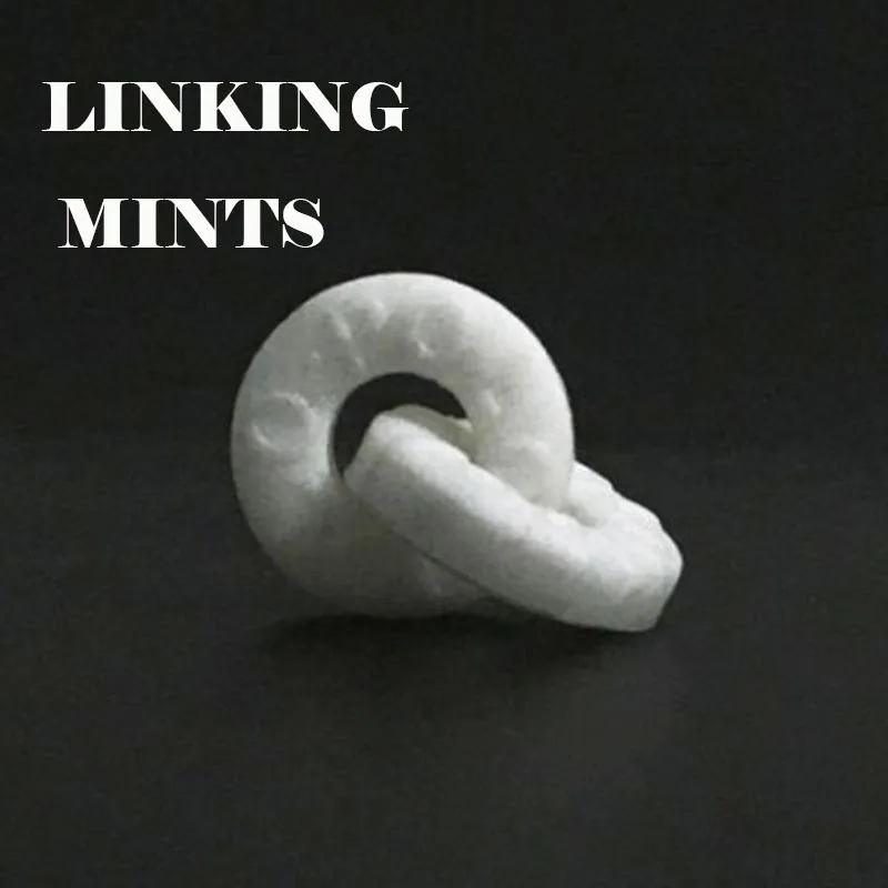 Collegare Polo Mints Trucchi Magici Anello Di Collegamento Caramelle Magia Mago Close Up Street Gimmick Puntelli Illusion Divertente Giocattolo Classi