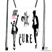 Custom Jimi-Hendrix Drawstring Backpack Bag Cute Daypack Kids Satchel (Black Back) 31x40cm#2018612-01-21