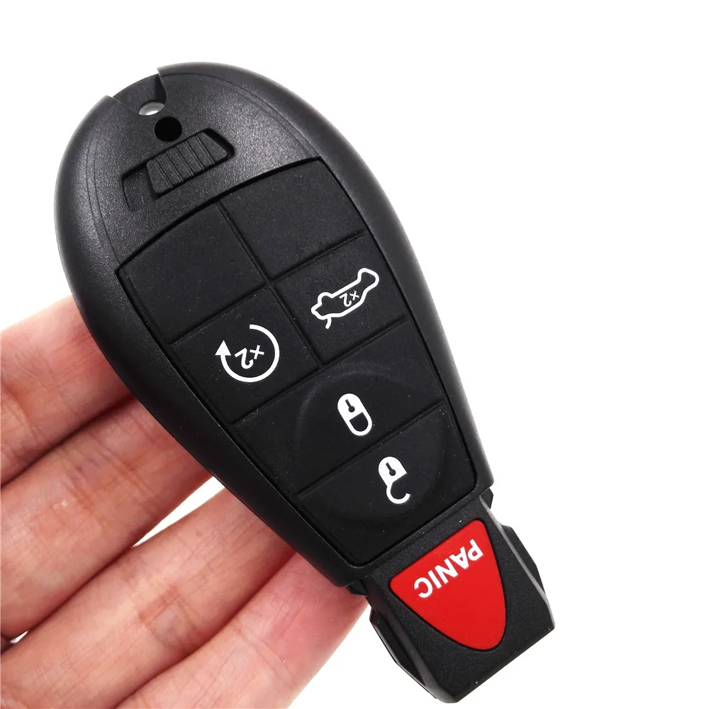 For-Jeep-Fobik-Smart-Remote-Car-key-For-Chrysler-315Mhz-4-1-5-Buttons-Panic-Blade