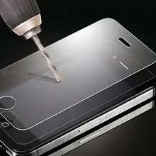 2pcs lot LCD Clear Tempered Glass Screen Protector for Iphone 5 5s 5c Protective Film 0
