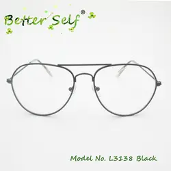 Беттер Селф L3138 металлические оправы тонкий Пилот мужские оправы для очков полный обод близорукость очки